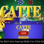 Trải Nghiệm Bài Catte Sanvip Đỉnh Cao Trên Sàn Cá Cược